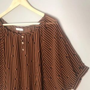 Blu Pepper sheer top